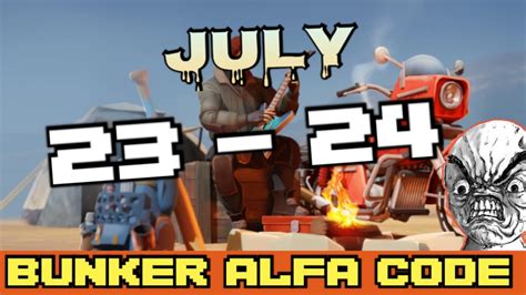 ldoe bunker alfa code today.